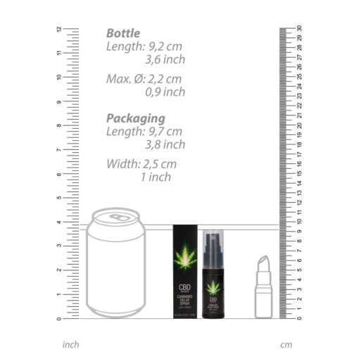 SPRAY RETARDANTE COM CBD CANNABIS DELAY 0.5 FL OZ 15 ML PHARMQUESTS - Image 5