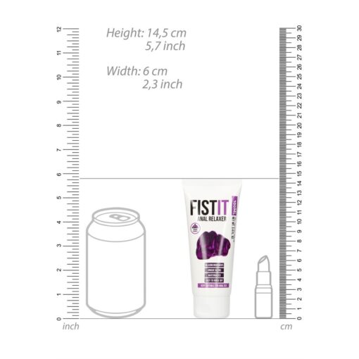LUBRIFICANTE ANAL RELAXANTE 3.4 FL OZ 100 ML FIST IT - Image 5