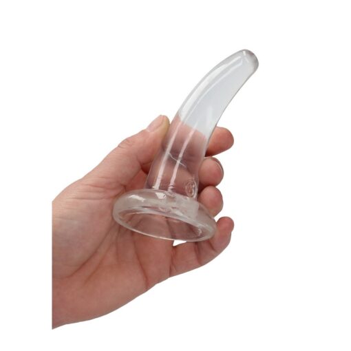 DILDO NON-REALISTIC CRYSTAL CLEAR 5 /11,5 CM TRANSPARENTE REALROCK - Image 5