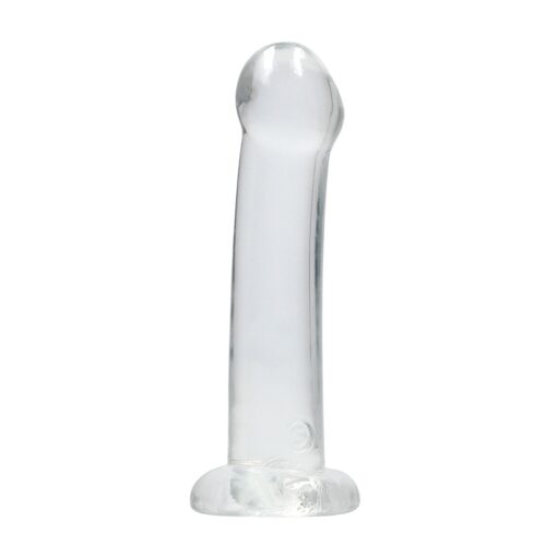DILDO NON-REALISTIC CRYSTAL CLEAR 7 /17 CM TRANSPARENTE REALROCK - Image 3