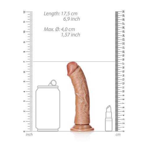 DILDO CURVED REALISTIC 6 /15,5 CM REALROCK - Image 6