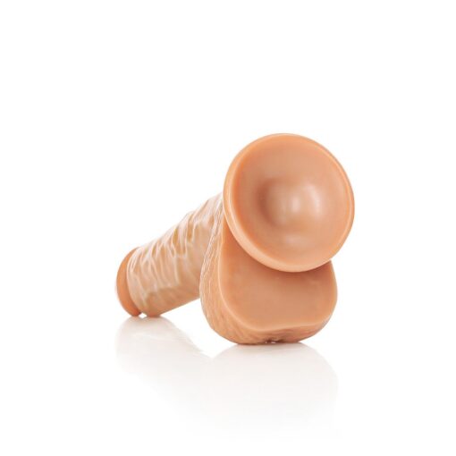 DILDO REALISTA COM TESTÍCULOS STRAIGHT 7 /18 CM REALROCK - Image 5