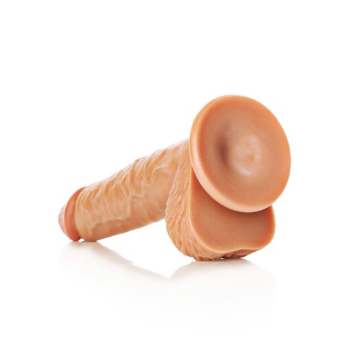 DILDO REALISTA COM TESTÍCULOS STRAIGHT 8 /20,5 CM REALROCK - Image 5