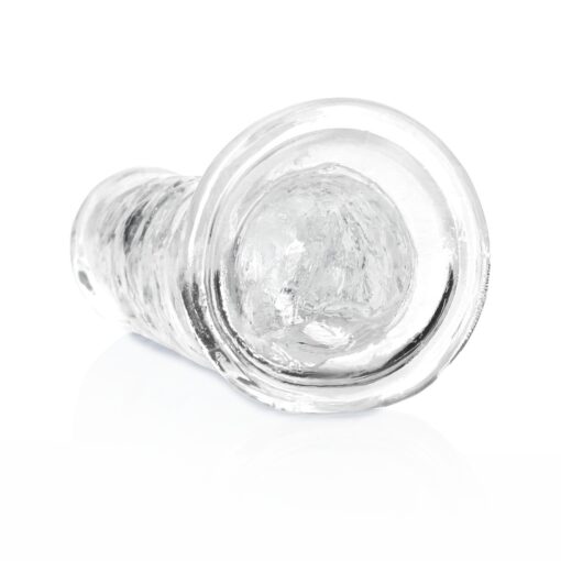 DILDO STRAIGHT REALISTIC CRYSTAL CLEAR 7 /18 CM TRANSPARENTE REALROCK - Image 5