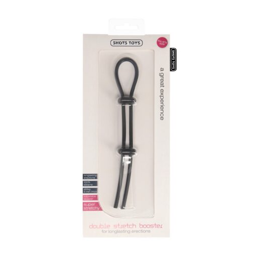 ANEL PARA O PÉNIS DOUBLE STRETCH BOOSTER SHOTS TOYS - Image 2