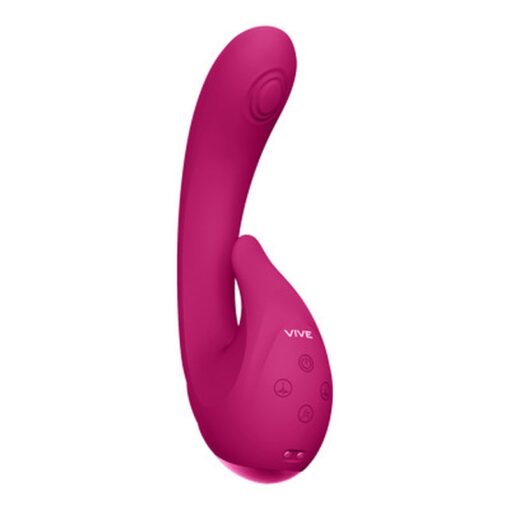 VIBRADOR MIKI PULSE WAVE FLICKERING G-SPOT ROSA VIVE