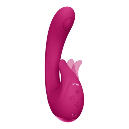 VIBRADOR MIKI PULSE WAVE FLICKERING G-SPOT ROSA VIVE - Image 6