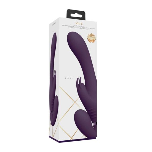 STRAP-ON SEM ARNÊS SUKI VIBRATING RABBIT ROXO VIVE - Image 2