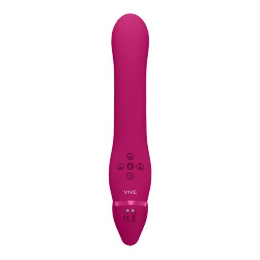 STRAP-ON SEM ARNÊS AI DUAL VIBRATING AIR WAVE TICKLER VIVE - Image 3