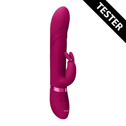 TESTER VIBRADOR NARI VIBRATING AND ROTATING BEADS ROSA VIVE