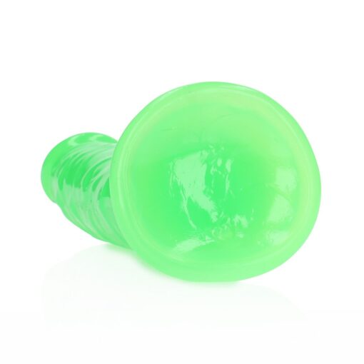 DILDO SLIM REALISTIC DILDO GLOW IN THE DARK 7'' / 18 CM REALROCK - Image 5