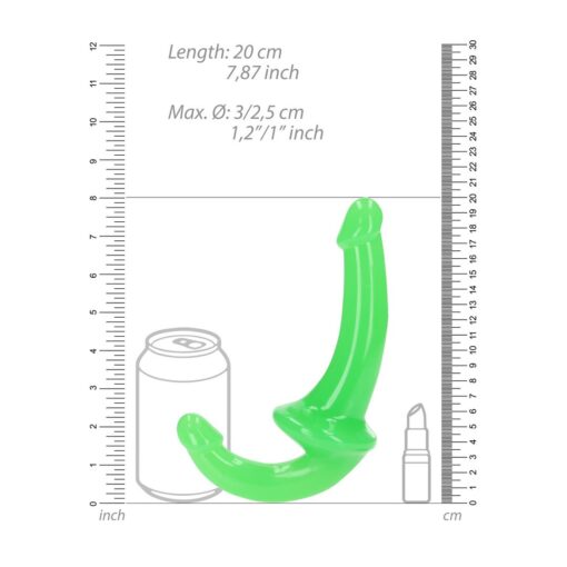 STRAP-ON SEM ARNÊS GLOW IN THE DARK 6'' / 13,5 CM REALROCK - Image 6