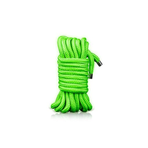 CORDA BONDAGE FLUORESCENTE GLOW IN THE DARK 16.4 FT /5 M OUCH! - Image 4