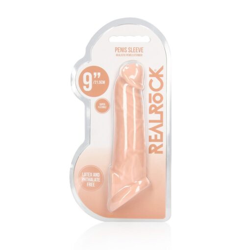 MANGA PARA O PÉNIS 9 / 23 CM REALROCK - Image 2