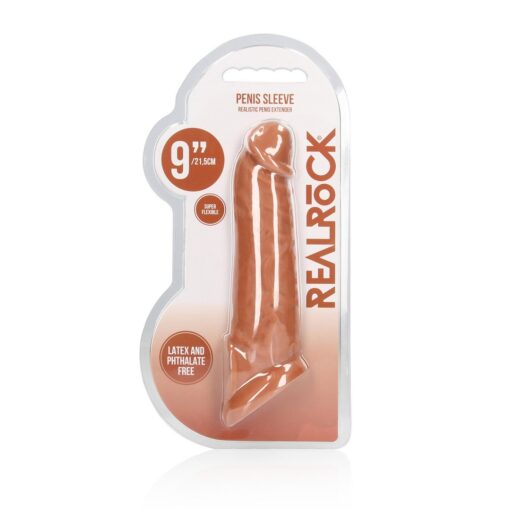 MANGA PARA O PÉNIS TAN 9 / 23 CM REALROCK - Image 2