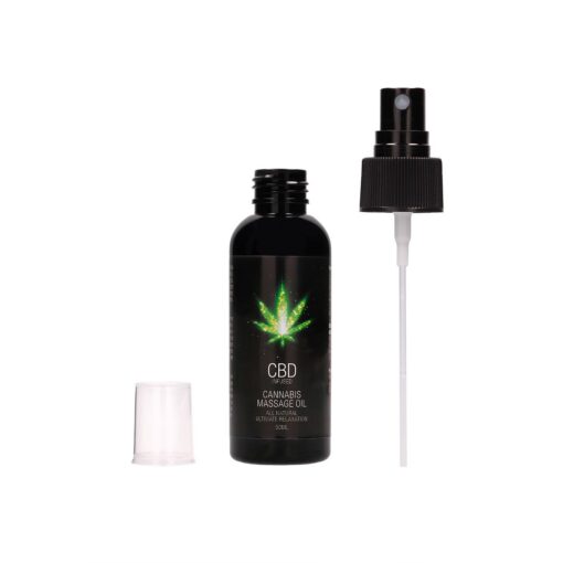 ÓLEO DE MASSAGEM COM CBD CANNABIS 2 FL OZ 50 ML PHARMQUESTS - Image 4