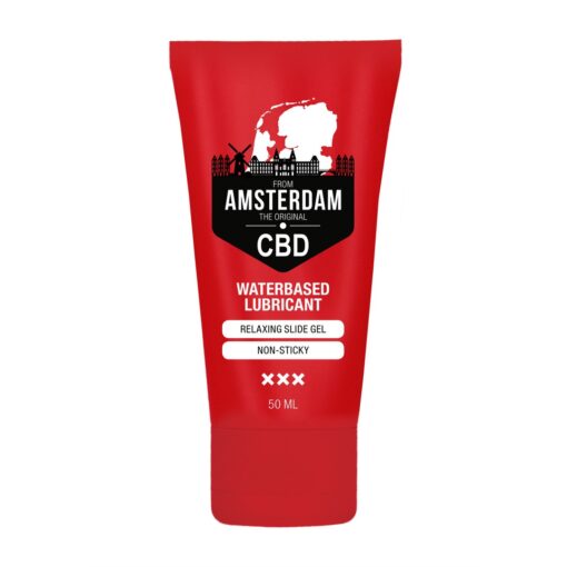LUBRIFICANTE À BASE DE ÁGUA ORIGINAL CBD FROM AMSTERDAM 2 FL OZ 50 ML PHARMQUESTS - Image 2