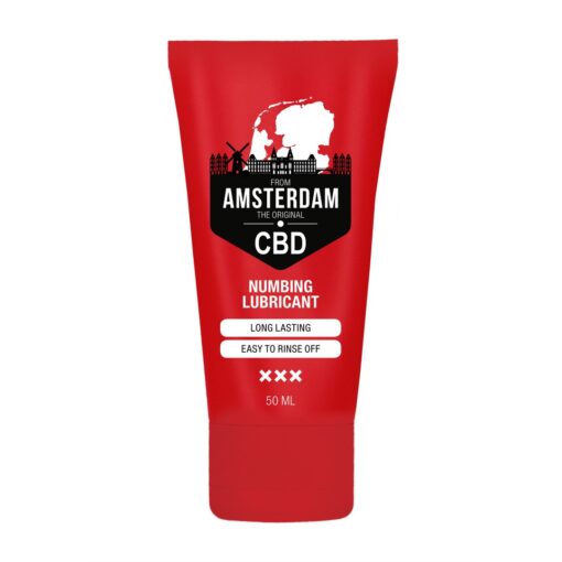 LUBRIFICANTE ANESTESIANTE À BASE DE ÁGUA ORIGINAL CBD FROM AMSTERDAM 2 FL OZ 50 ML PHARMQUESTS - Image 2