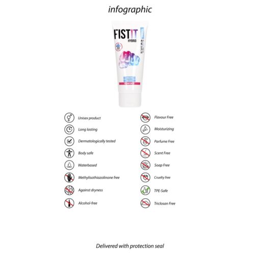 LUBRIFICANTE HÍBRIDO HYBRID 3.4 FL OZ 100 ML FIST IT - Image 3