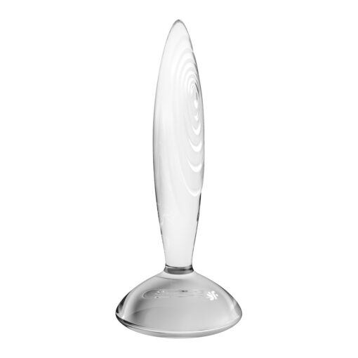 DILDO DE VIDRO SPARKLING CRYSTAL TRANSPARENTE SATISFYER - Image 3