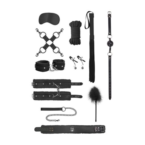 KIT BONDAGE INTERMEDIATE BONDAGE KIT PRETO OUCH! - Image 4