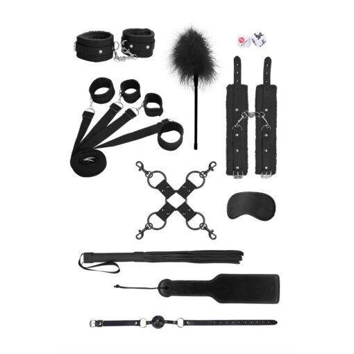 KIT BONDAGE SUPREME BED BINDINGS RESTRAINT KIT PRETO OUCH! - Image 4