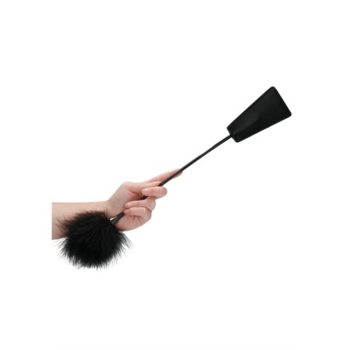 ESPANADOR DE PLUMAS COM CHIBATA PRETO OUCH! - Image 3