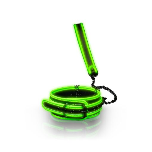 COLEIRA COM TRELA GLOW IN THE DARK OUCH! - Image 4