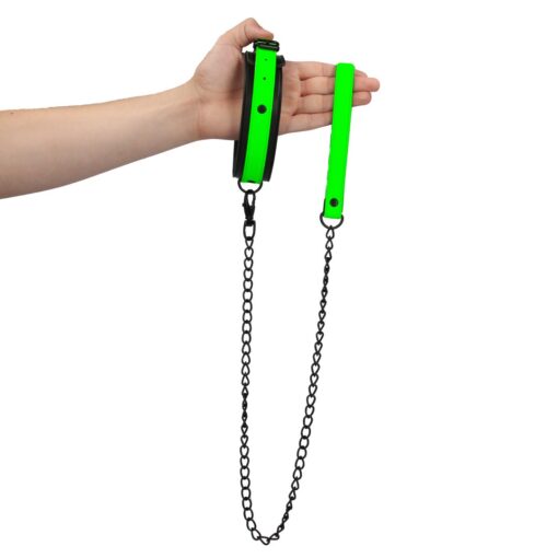 COLEIRA COM TRELA GLOW IN THE DARK OUCH! - Image 6