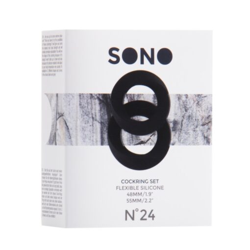 CONJUNTO DE 2 ANÉIS PARA O PÉNIS OUCH! - Image 2