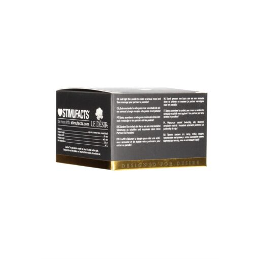 VELA DE MASSAGEM COM AROMA A ROSAS EROTIC 100 GR LE DÉSIR - Image 3