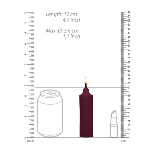 VELA COM AROMA DE ROSA WAX PLAY CANDLE 100 GR OUCH! - Image 4
