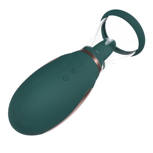 BOMBA RECARREGÁVEL PARA VULVA E SEIOS ENHANCE FOREST GREEN PUMPED - Image 5