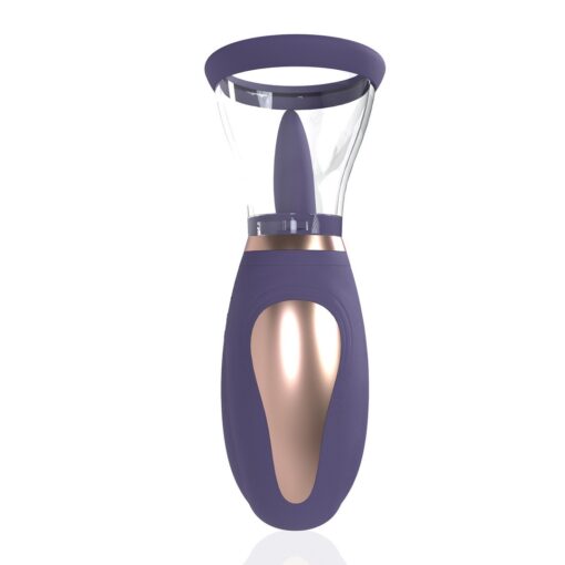 BOMBA RECARREGÁVEL PARA VULVA E SEIOS ENHANCE ROXO PUMPED - Image 4