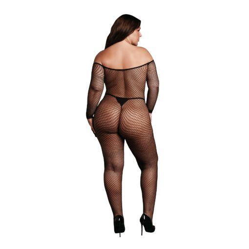 CATSUIT DE REDE PRETO TAMANHO QUEEN LE DÉSIR - Image 4