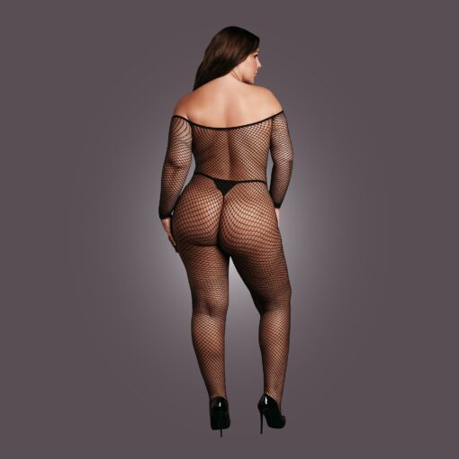 CATSUIT DE REDE PRETO TAMANHO QUEEN LE DÉSIR - Image 6
