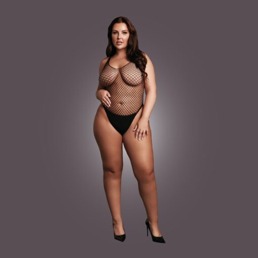 BODY DE REDE PRETO TAMANHO QUEEN LE DÉSIR - Image 5