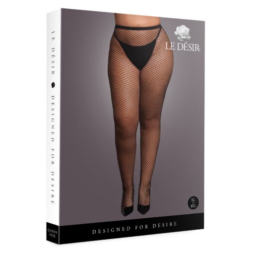 COLLANTS DE REDE PRETOS TAMANHO QUEEN LE DÉSIR - Image 2