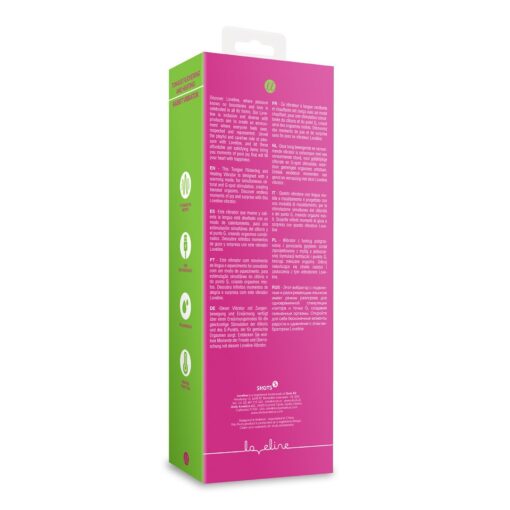 VIBRADOR RABBIT COM LAMBIDA E AQUECIMENTO EXUBERANT PINK LOVELINE - Image 3