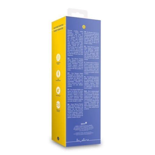 VIBRADOR RABBIT DE SILICONE PROTANOPIA LOVELINE - Image 3