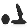 PLUG ANAL COM VIBRAÇÃO E COMANDO BEADED LICORICE BLACK LOVELINE