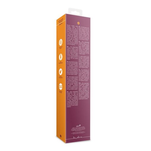 VIBRADOR DOUBLE-SIDED THRUSTING MERLOT GRAPE LOVELINE - Image 3
