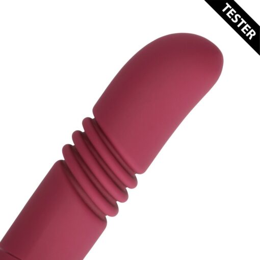 TESTER VIBRADOR DOUBLE-SIDED THRUSTING MERLOT GRAPE LOVELINE - Image 4