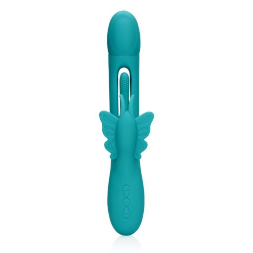 VIBRADOR BUTTERFLY FLAPPING G-SPOT PEACOCK BLUE LOVELINE - Image 5