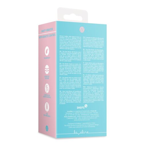 VIBRADOR DE CUECA COM COMANDO ARCTIC BLUE LOVELINE - Image 3