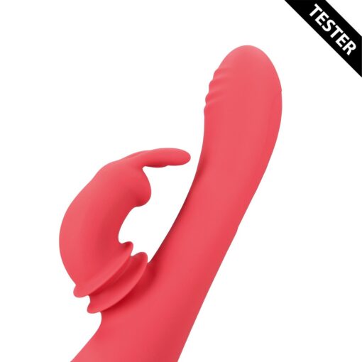 TESTER VIBRADOR SWINGING RABBIT G-SPOT BRIGHTO RED LOVELINE - Image 5
