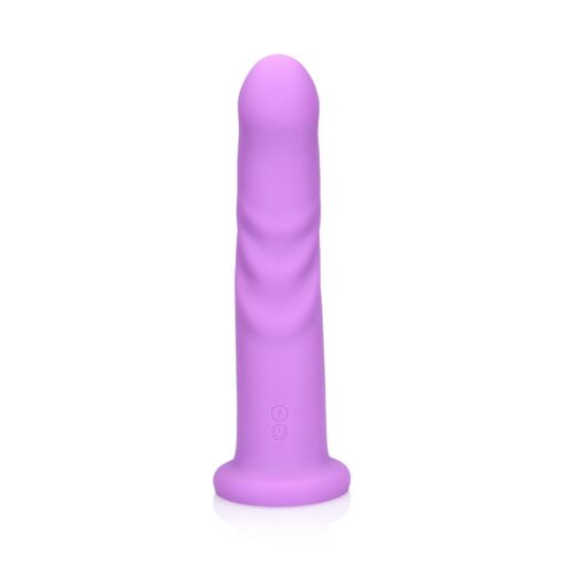 VIBRADOR ULTRA SOFT SILICONE ROTATING G-SPOT LAVENDER SPECTACLE LOVELINE - Image 5