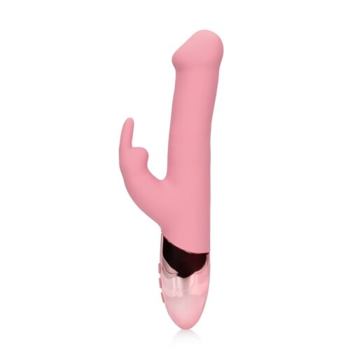 VIBRADOR RABBIT COM ROTAÇÃO DE PÉROLAS PINK ARABESQUE LOVELINE - Image 6