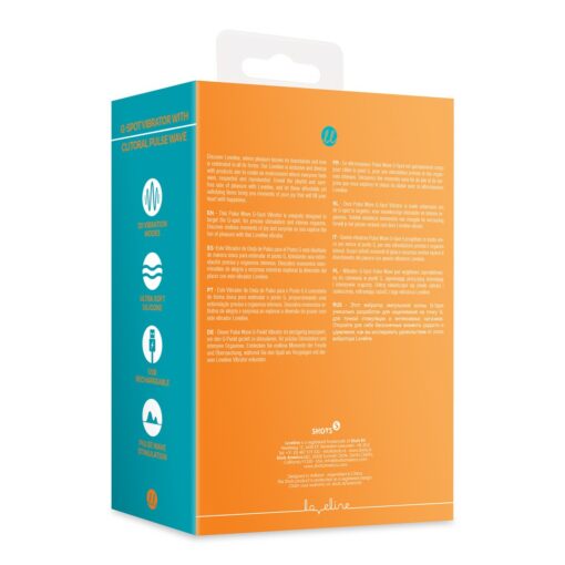 VIBRADOR G-SPOT VIBRATOR WITH CLITORAL PULSE WAVE UNTAMED ORANGE LOVELINE - Image 3
