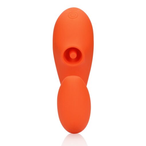 VIBRADOR G-SPOT VIBRATOR WITH CLITORAL PULSE WAVE UNTAMED ORANGE LOVELINE - Image 5